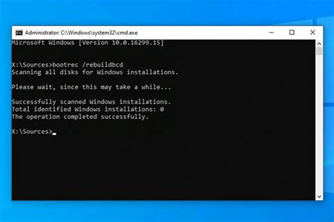 bootrec scanos 0 installations windows 10|How to Fix Total Identified Windows Installations 0 [2024].